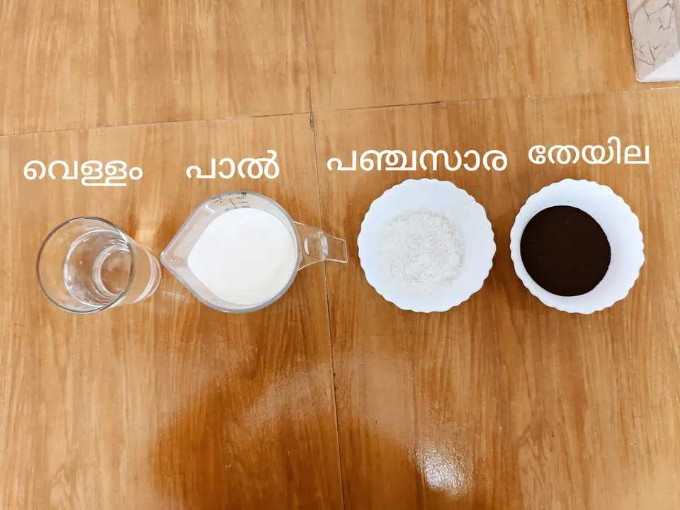 ingredients of tea